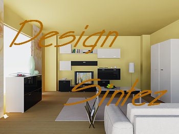 Livingroom in orange